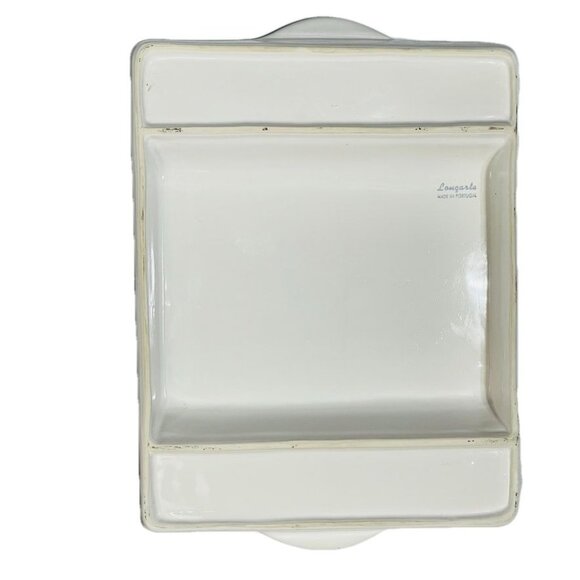 Loucarte Portugal White Grape Design Ceramic Serving Tray - Picture 6 of 6